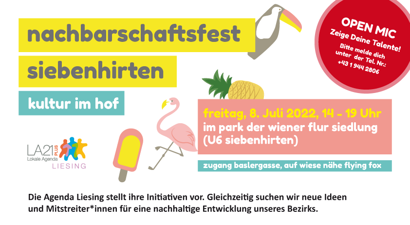 Sommerfest in der Wiener Flur Siedlung